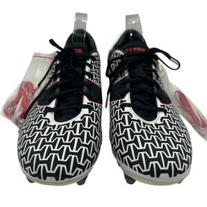 New Under Armour Highlight MC Black White‎ Red Football Cleats Men 13